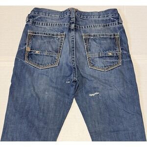 ARIAT M5 - Men's Distressed Low Rise Straight Western Denim Jeans -  Size 32x30